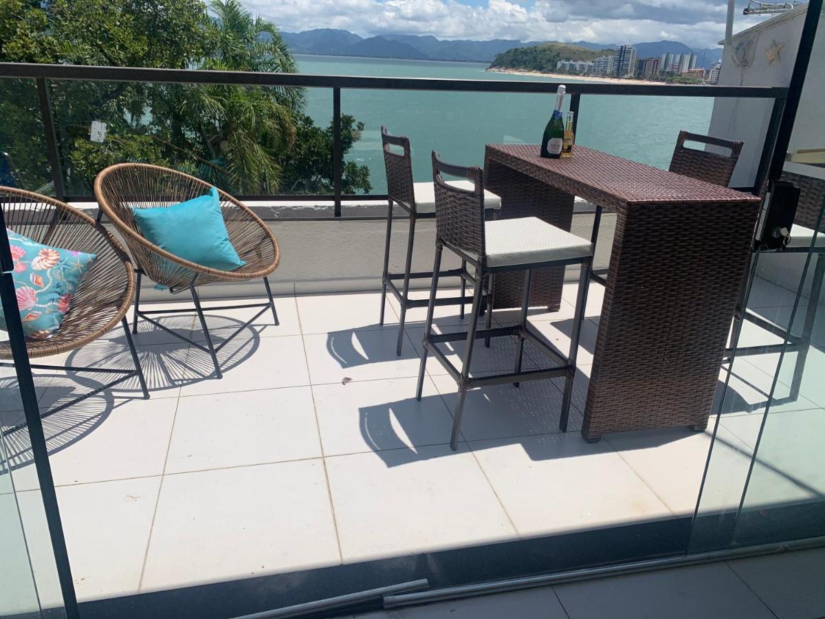 Lindo Duplex Pe Na Areia Com Praia Privativa 卡拉瓜塔图巴 外观 照片