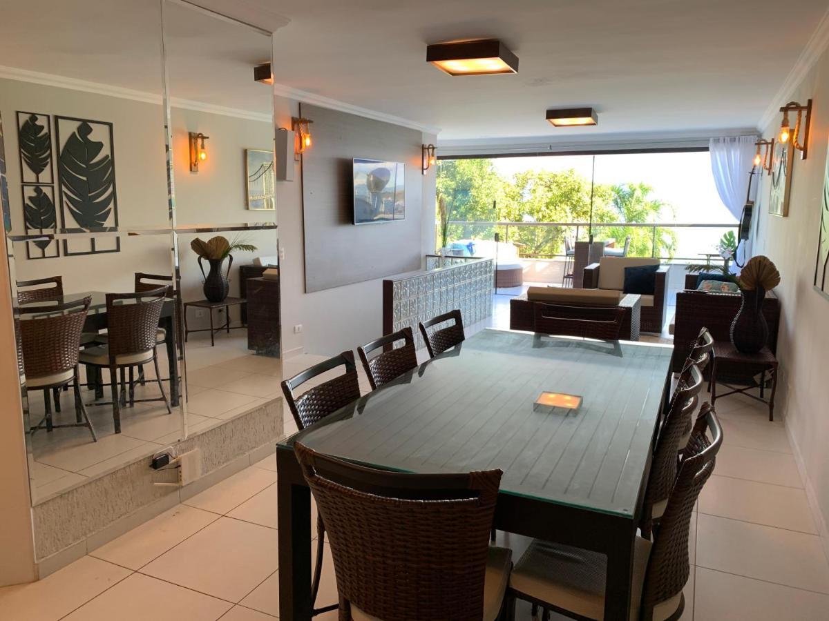 Lindo Duplex Pe Na Areia Com Praia Privativa 卡拉瓜塔图巴 外观 照片